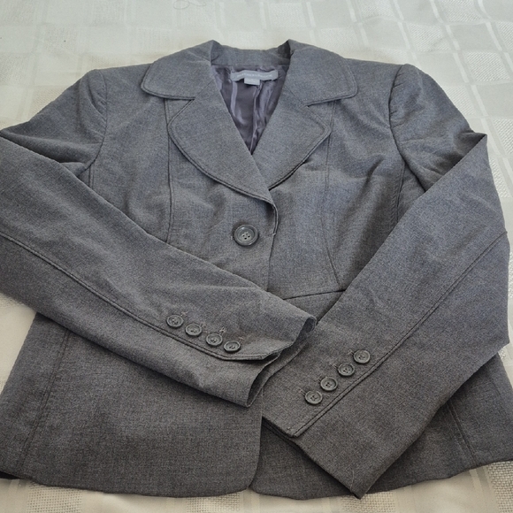 Sophisticated Charcoal Blazer for Women - Picture 13 of 16